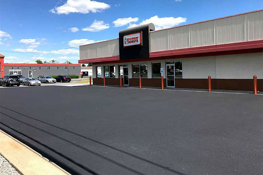 Asphalt driveway repair and patching