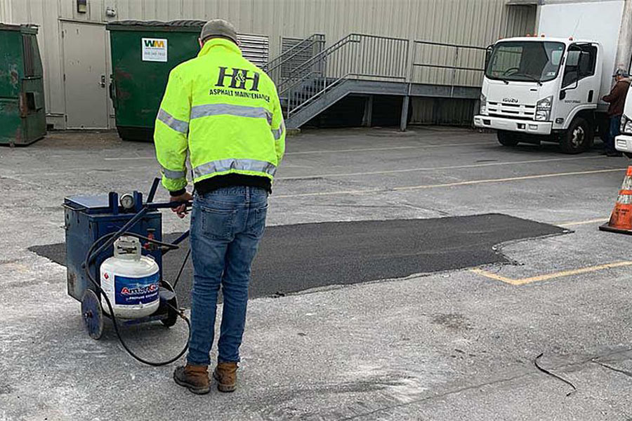 Crack and Asphalt Patching